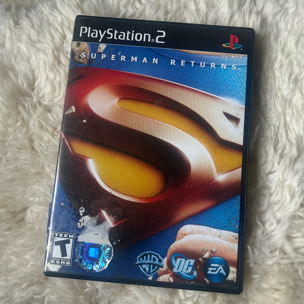 PlayStation 2 Superman Returns (Blue) - PlayStation 2 Game